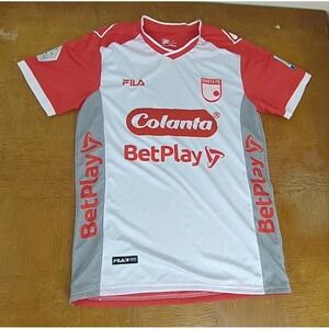 FILA Independiente Santa Fe Jersey MensSmall Soccer Colombia 2024โ